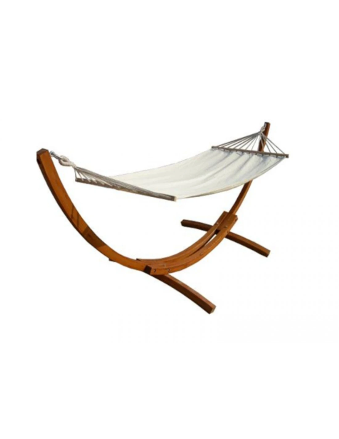 Support Hamac En Bois De Mélèze Avec Toile Lin Coton 3 Support Hamac En Bois De Mélèze Avec Toile Lin Coton