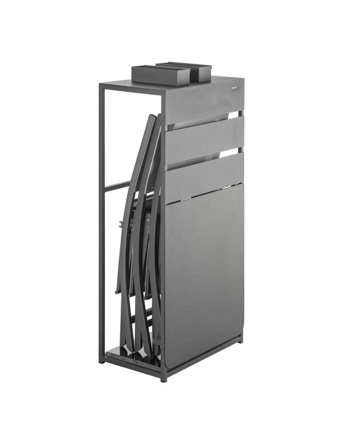 Table Balcon Fira - Plateau Rabattable - L.60 X P.36/106 X H.120 Cm 5 Table Balcon Fira - Plateau Rabattable - L.60 X P.36/106 X H.120 Cm – Image 3