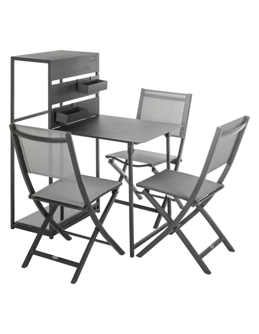 Table Balcon Fira - Plateau Rabattable - L.60 X P.36/106 X H.120 Cm 7 Table Balcon Fira - Plateau Rabattable - L.60 X P.36/106 X H.120 Cm – Image 5