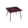 Table Basse De Jardin Monceau Métal Carrée 57 X 57 Cm - Cerise Noire 2 Table Basse De Jardin Monceau Métal Carrée 57 X 57 Cm - Cerise Noire -Petit Coin Vert Magasin table basse de jardin monceau metal carree 57 x 57 cm cerise noire