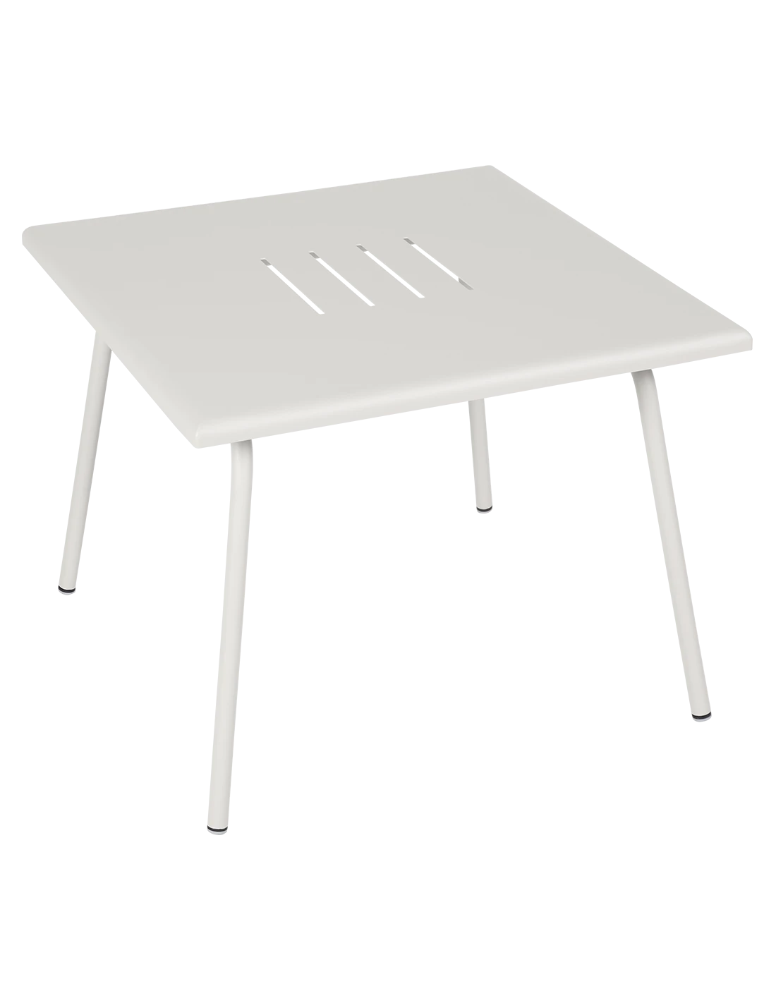 Table Basse De Jardin Monceau Métal Carrée 57 X 57 Cm - Gris Argile 3 Table Basse De Jardin Monceau Métal Carrée 57 X 57 Cm - Gris Argile
