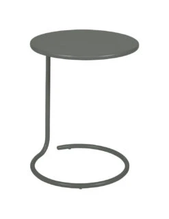 Table Basse Déportée Coolside Ø42 Cm Métal - Acier - Romarin