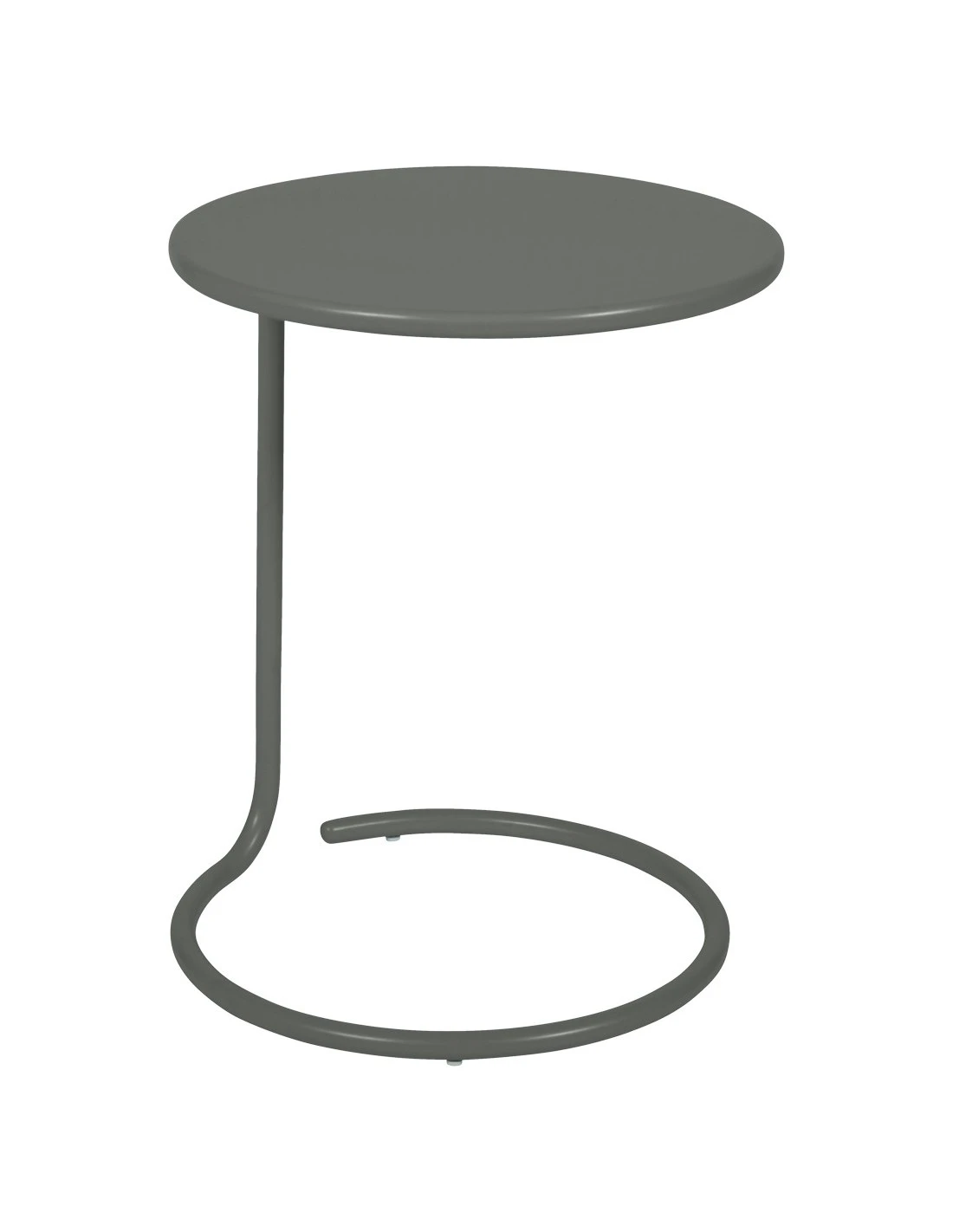 Table Basse Déportée Coolside Ø42 Cm Métal - Acier - Romarin 3 Table Basse Déportée Coolside Ø42 Cm Métal - Acier - Romarin