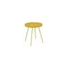 Table Basse Flower Ronde En Acier Avec Plateau Amovible - Honey 2 Table Basse Flower Ronde En Acier Avec Plateau Amovible - Honey -Petit Coin Vert Magasin table basse flower ronde en acier avec plateau amovible 5