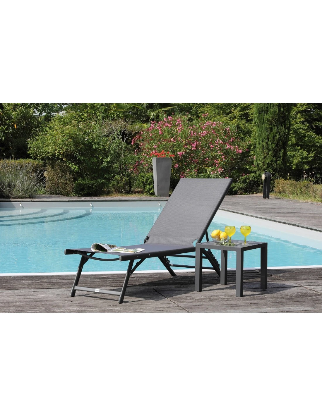 Table Basse Lou Carrée 40 X 40 Cm Graphite - Graphite 5 Table Basse Lou Carrée 40 X 40 Cm Graphite - Graphite – Image 3