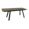 Table De Jardin Agra 150/200/250 Cm - Plateau à Lames HPL Fundermax - Graphite / Cave 1 Table De Jardin Agra 150/200/250 Cm - Plateau à Lames HPL Fundermax - Graphite / Cave -Petit Coin Vert Magasin table de jardin agra 150200250 cm plateau a lames hpl fundermax graphite cave
