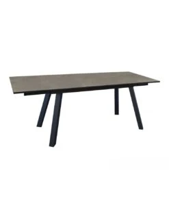 Table De Jardin AGRA Extensible L.150/200/250 X P.90 Cm - Graphite Alley 10 Table De Jardin AGRA Extensible L.150/200/250 X P.90 Cm - Graphite Alley -Petit Coin Vert Magasin table de jardin agra extensible l150200250 x p90 cm graphite alley 3