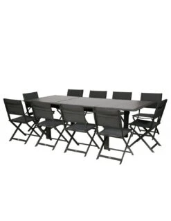 Table De Jardin Allure Extensible 10 Places - Aluminium Et HPL Effet Bois 16 Table De Jardin Allure Extensible 10 Places - Aluminium Et HPL Effet Bois -Petit Coin Vert Magasin table de jardin allure extensible 10 places aluminium et hpl effet bois 4