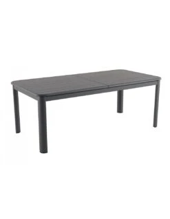 Table De Jardin ATHENA Extensible En Aluminium à Lattes Graphite
