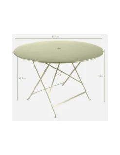 Table De Jardin Bistro D.117 Cm - Métal Pliante Ronde - Cactus 9 Table De Jardin Bistro D.117 Cm - Métal Pliante Ronde - Cactus -Petit Coin Vert Magasin table de jardin bistro d117 cm metal pliante ronde 11