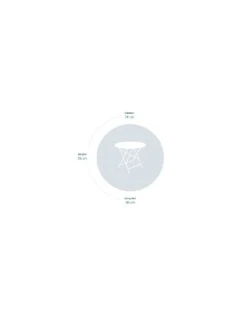 Table De Jardin Bistro D.96 Cm - Métal Pliante Ronde - Carbone 12 Table De Jardin Bistro D.96 Cm - Métal Pliante Ronde - Carbone -Petit Coin Vert Magasin table de jardin bistro d96 cm metal pliante ronde 12
