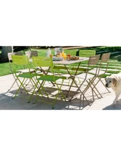 Table De Jardin Cargo 128 X 128 Cm - Métal Carrée - Menthe Glaciale 9 Table De Jardin Cargo 128 X 128 Cm - Métal Carrée - Menthe Glaciale -Petit Coin Vert Magasin table de jardin cargo 128 x 128 cm metal carree 12
