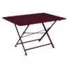 Table De Jardin Cargo 128x90 Cm En Métal Rectangle Pliante - Cerise Noire 2 Table De Jardin Cargo 128x90 Cm En Métal Rectangle Pliante - Cerise Noire -Petit Coin Vert Magasin table de jardin cargo 128x90 cm en metal rectangle pliante cerise noire