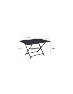 Table De Jardin Cargo 128x90 Cm En Métal Rectangle Pliante - Vert Opaline 7 Table De Jardin Cargo 128x90 Cm En Métal Rectangle Pliante - Vert Opaline -Petit Coin Vert Magasin table de jardin cargo 128x90 cm en metal rectangle pliante vert opaline 1