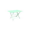 Table De Jardin Cargo 128x90 Cm En Métal Rectangle Pliante - Vert Opaline 1 Table De Jardin Cargo 128x90 Cm En Métal Rectangle Pliante - Vert Opaline -Petit Coin Vert Magasin table de jardin cargo 128x90 cm en metal rectangle pliante vert opaline