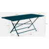 Table De Jardin Cargo 190x90 Cm - Métal Rectangle Pliante - Carbone 2 Table De Jardin Cargo 190x90 Cm - Métal Rectangle Pliante - Carbone -Petit Coin Vert Magasin table de jardin cargo 190x90 cm metal rectangle 4