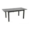 Table De Jardin COME 160/240 X 100 Cm - Graphite / BF 1 Table De Jardin COME 160/240 X 100 Cm - Graphite / BF -Petit Coin Vert Magasin table de jardin come 160240 x 100 cm graphite oak graphite bf
