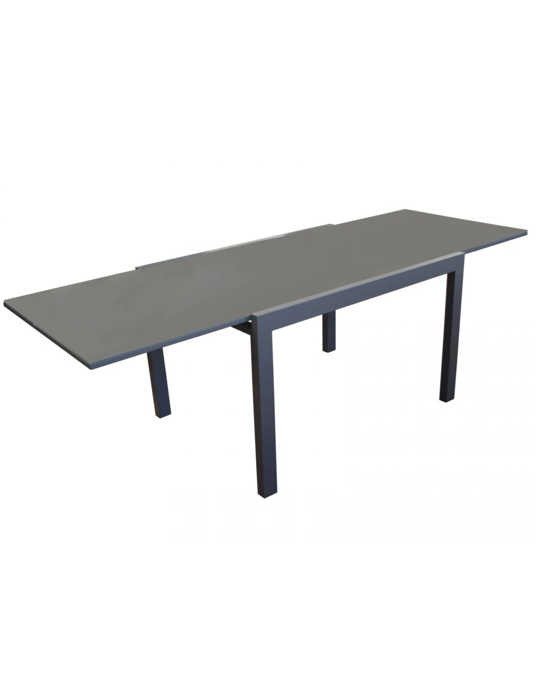Table De Jardin Elise Extensible - 6 à 8 Places - Aluminium Graphite 4 Table De Jardin Elise Extensible - 6 à 8 Places - Aluminium Graphite – Image 2