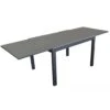 Table De Jardin Elise Extensible - 8 à 12 Places - Aluminium Et Verre - Graphite / Gris 1 Table De Jardin Elise Extensible - 8 à 12 Places - Aluminium Et Verre - Graphite / Gris -Petit Coin Vert Magasin table de jardin elise extensible 8 a 12 places aluminium et verre 3