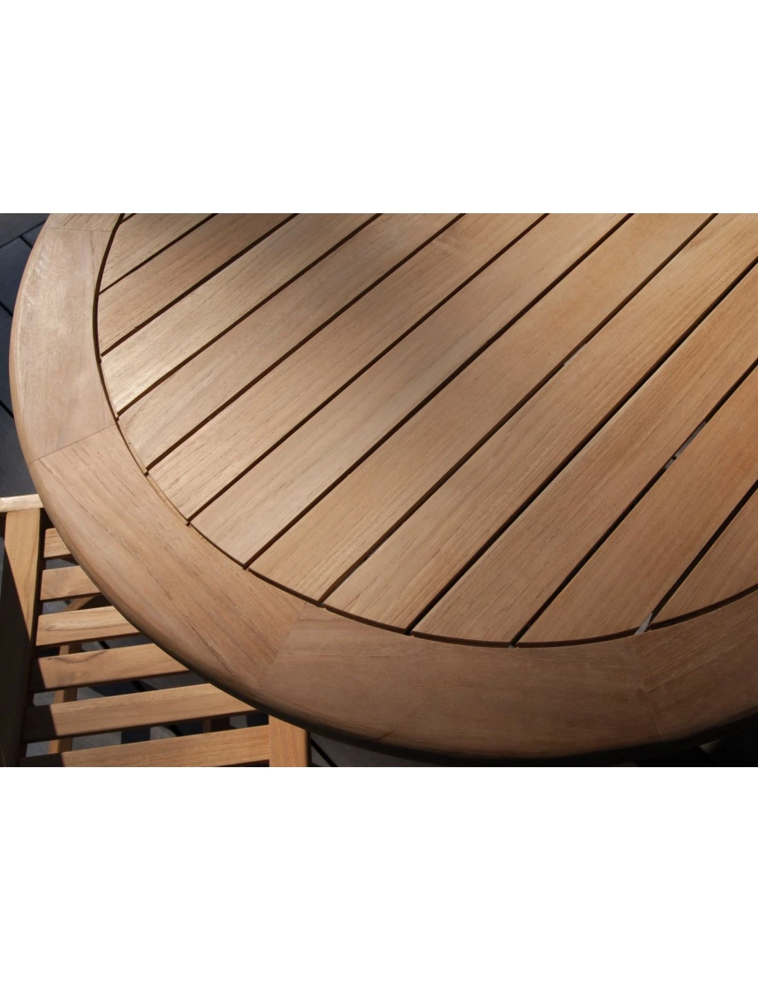 Table De Jardin En Bois Lola En Teck 200/240 Cm 7 Table De Jardin En Bois Lola En Teck 200/240 Cm – Image 5