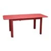 Table De Jardin Eos Extensible 130/180 Cm En Aluminium - Rouge 2 Table De Jardin Eos Extensible 130/180 Cm En Aluminium - Rouge -Petit Coin Vert Magasin table de jardin eos extensible 130180 cm aluminium 2