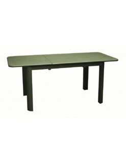 Table De Jardin Eos Extensible 130/180 Cm En Aluminium - Vert