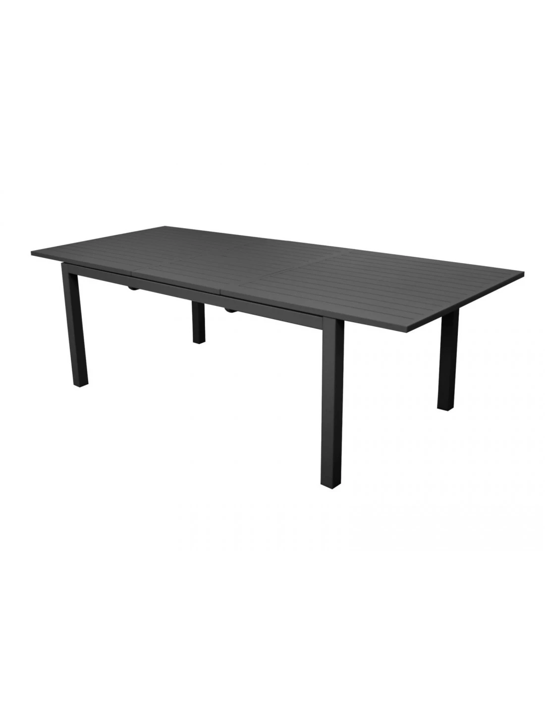 Table De Jardin Extensible GENES 160/240 X 100 Cm - Aluminium - Graphite 5 Table De Jardin Extensible GENES 160/240 X 100 Cm - Aluminium - Graphite – Image 3