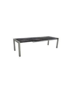 Table De Jardin Extensible Graphite 214 (254/294) X 100 Cm Plateau HPL - HPL SILVERSTAR SLATE -Petit Coin Vert Magasin table de jardin extensible graphite 214 254294 x 100 cm plateau hpl 2