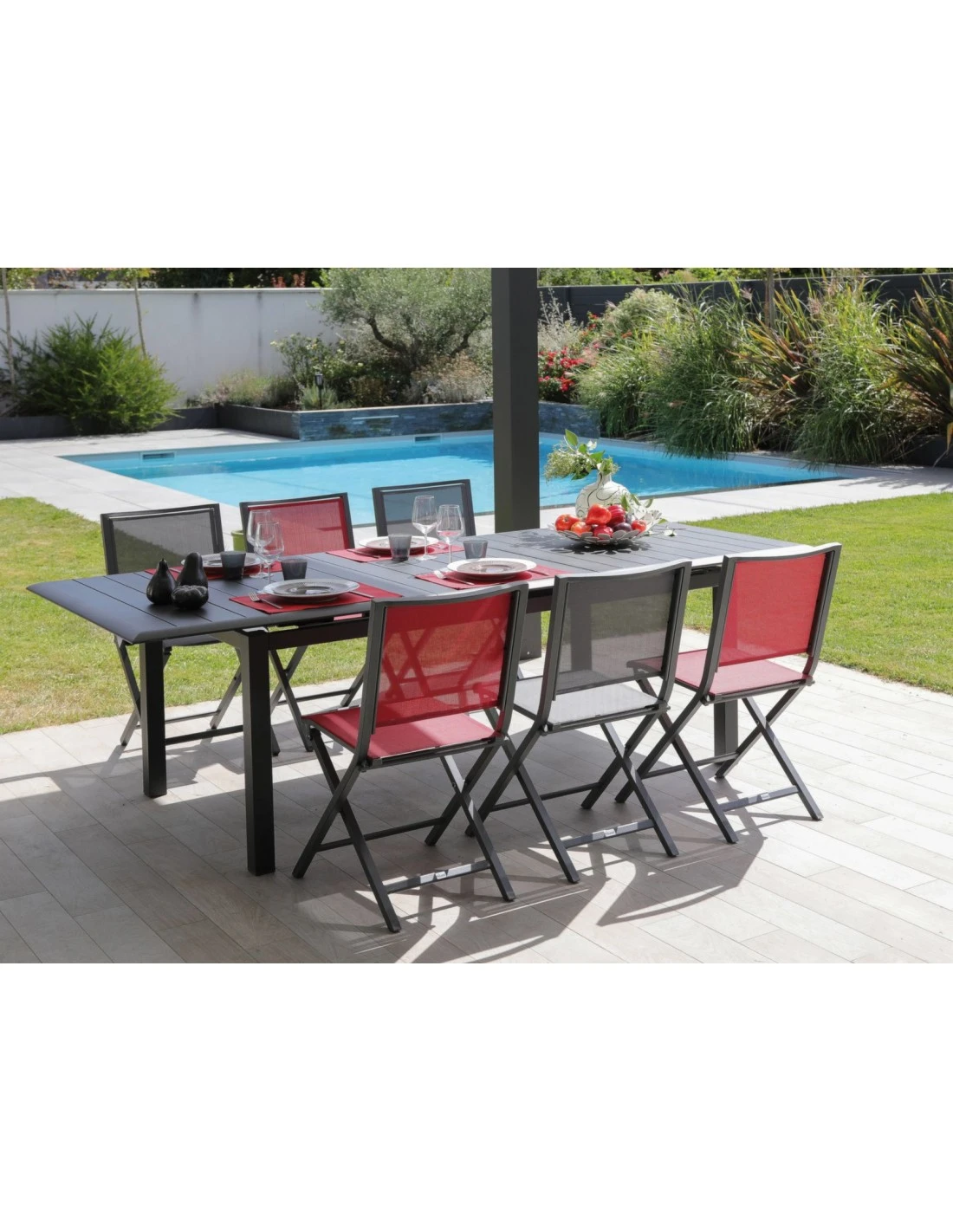 Table De Jardin Louisiane II 187 / 247 Cm X 100 Cm 5 Table De Jardin Louisiane II 187 / 247 Cm X 100 Cm – Image 3