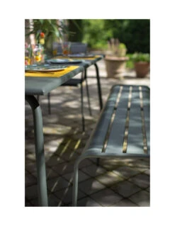 Table De Jardin Monceau 194 X 94 CM - 8 Personnes - Romarin 6 Table De Jardin Monceau 194 X 94 CM - 8 Personnes - Romarin -Petit Coin Vert Magasin table de jardin monceau 194 x 94 cm 8 personnes romarin 1