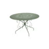 Table De Jardin Montmartre D.117 Cm - Métal Ronde - Cactus 1 Table De Jardin Montmartre D.117 Cm - Métal Ronde - Cactus -Petit Coin Vert Magasin table de jardin montmartre d117 cm metal ronde cactus