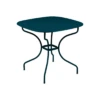 Table De Jardin Opéra Carronde Carrée 82 X 82 Cm - Acier - Bleu Acapulco 2 Table De Jardin Opéra Carronde Carrée 82 X 82 Cm - Acier - Bleu Acapulco -Petit Coin Vert Magasin table de jardin opera carronde carree 82 x 82 cm acier 2