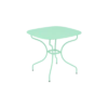 Table De Jardin Opéra Carronde Carrée 82 X 82 Cm - Acier - Vert Opaline 1 Table De Jardin Opéra Carronde Carrée 82 X 82 Cm - Acier - Vert Opaline -Petit Coin Vert Magasin table de jardin opera carronde carree 82 x 82 cm acier 4