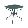 Table De Jardin Opéra Carronde Carrée 82 X 82 Cm - Acier - Gris Orage -Petit Coin Vert Magasin table de jardin opera carronde carree 82 x 82 cm acier 8