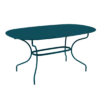 Table De Jardin Opéra Ovale 160 X 90 Cm - Métal Acier - Bleu Acapulco 2 Table De Jardin Opéra Ovale 160 X 90 Cm - Métal Acier - Bleu Acapulco -Petit Coin Vert Magasin table de jardin opera ovale 160 x 90 cm metal acier bleu acapulco
