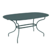 Table De Jardin Opéra Ovale 160 X 90 Cm - Métal Acier - Gris Orage 1 Table De Jardin Opéra Ovale 160 X 90 Cm - Métal Acier - Gris Orage -Petit Coin Vert Magasin table de jardin opera ovale 160 x 90 cm metal acier gris orage