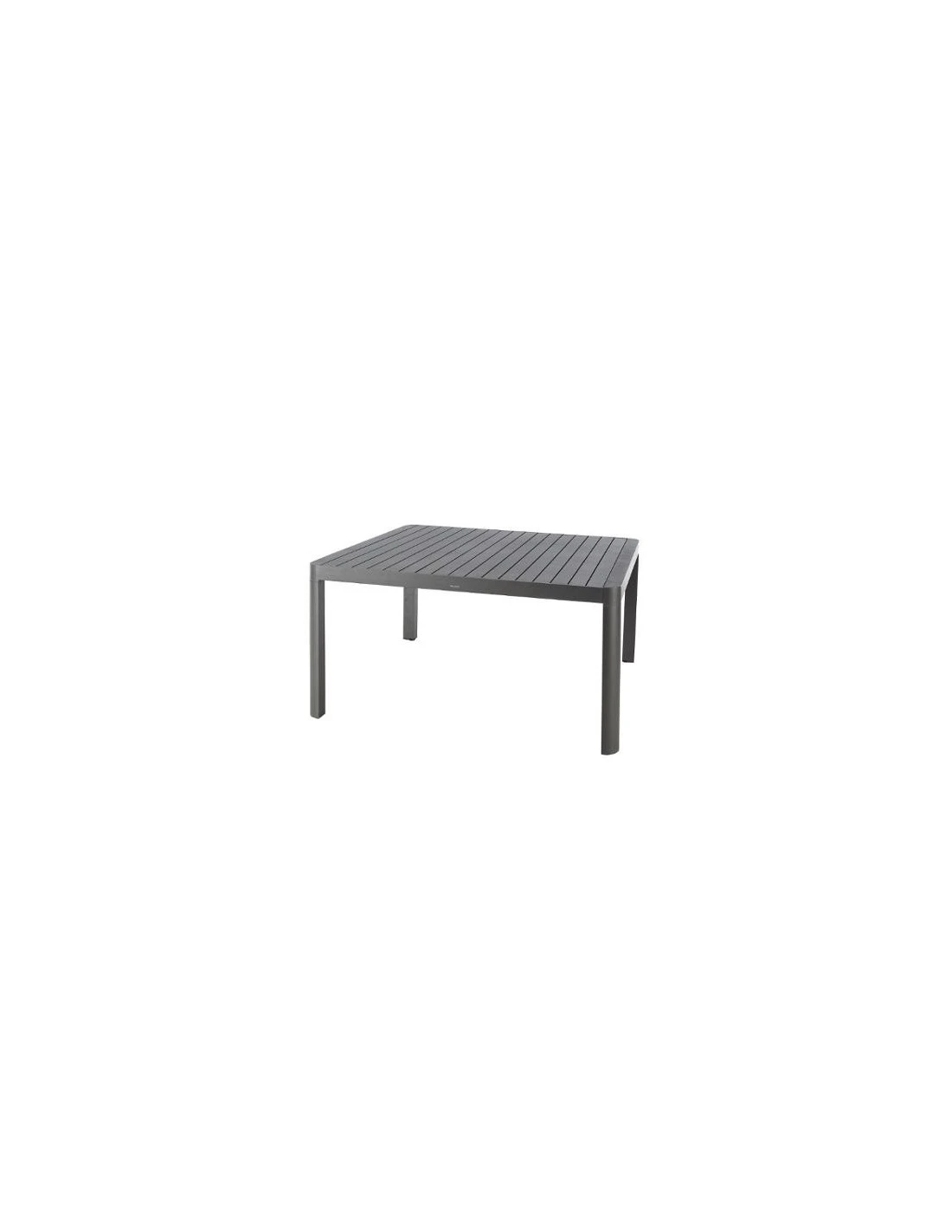 Table De Jardin Paradize Carrée Extensible - Aluminium Graphite 4 Table De Jardin Paradize Carrée Extensible - Aluminium Graphite – Image 2