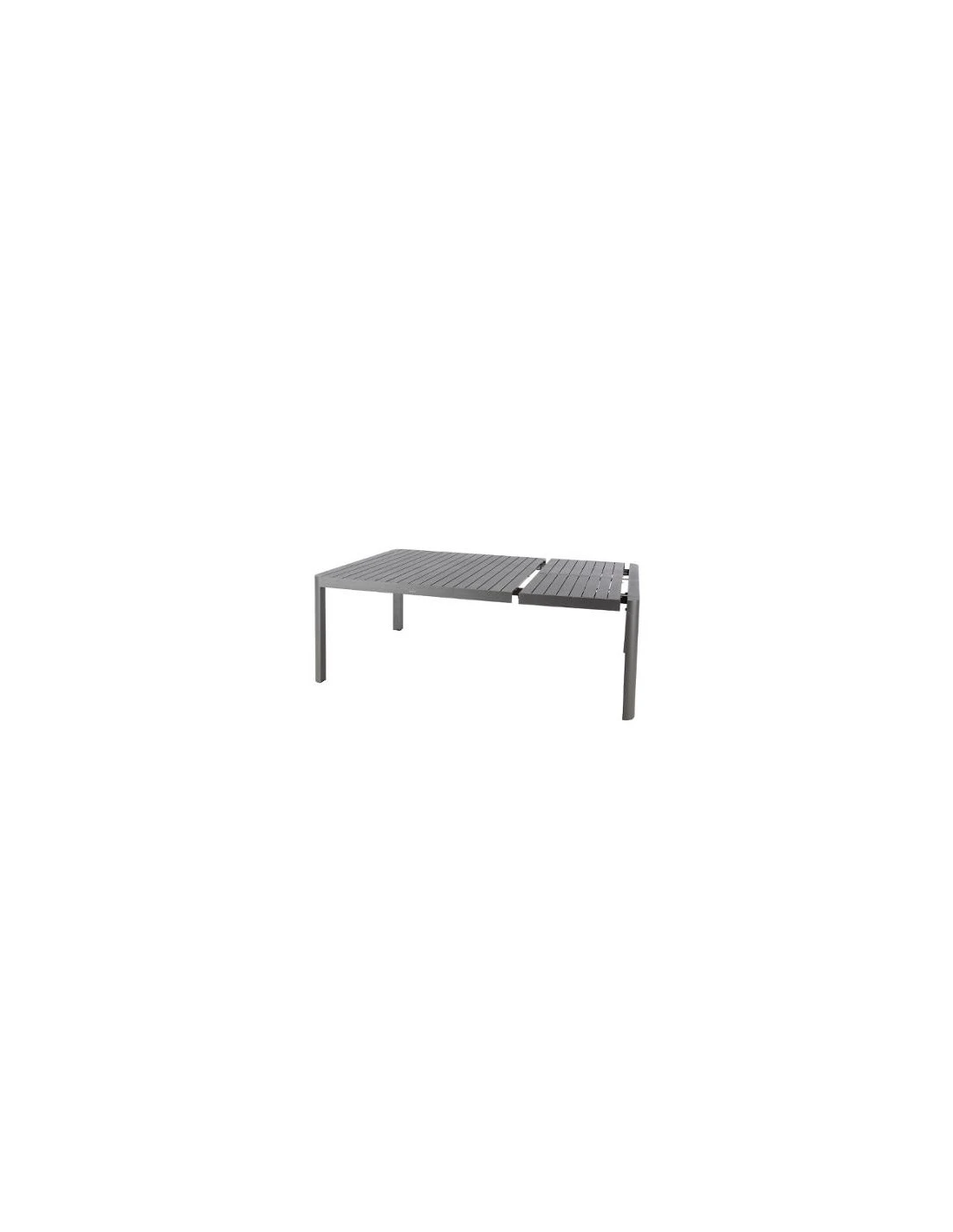 Table De Jardin Paradize Carrée Extensible - Aluminium Graphite 8 Table De Jardin Paradize Carrée Extensible - Aluminium Graphite – Image 6