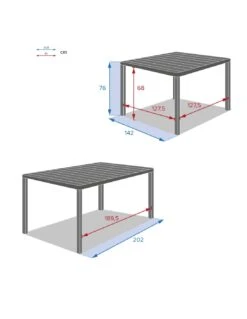 Table De Jardin Paradize Carrée Extensible - Aluminium Graphite 18 Table De Jardin Paradize Carrée Extensible - Aluminium Graphite -Petit Coin Vert Magasin table de jardin paradize carree extensible aluminium graphite 7