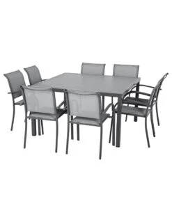 Table De Jardin Piazza Carrée 8 Personnes - Aluminium 10 Table De Jardin Piazza Carrée 8 Personnes - Aluminium -Petit Coin Vert Magasin table de jardin piazza carree 8 personnes aluminium 2