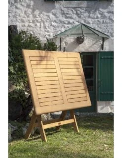 Table De Jardin Sophie Pliante En Bois D'eucalyptus - 110 X 70 Cm 7 Table De Jardin Sophie Pliante En Bois D'eucalyptus - 110 X 70 Cm -Petit Coin Vert Magasin table de jardin sophie pliante bois d eucalyptus proloisirs 6