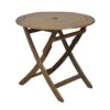 Table De Jardin Sophie Pliante Ronde En Eucalyptus - 80 Cm 1 Table De Jardin Sophie Pliante Ronde En Eucalyptus - 80 Cm -Petit Coin Vert Magasin table de jardin sophie pliante ronde en eucalyptus 2