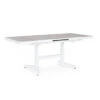 Table élévatrice Extensible Robert Aluminium Céramique Blanc 2 Table élévatrice Extensible Robert Aluminium Céramique Blanc -Petit Coin Vert Magasin table elevatrice extensible robert aluminium ceramique blanc