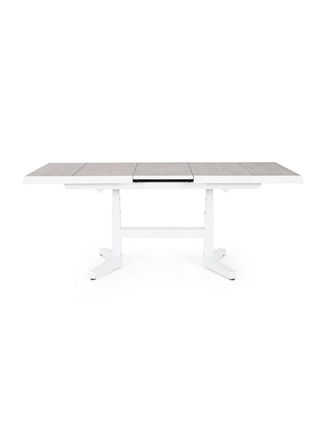 Table élévatrice Extensible Robert Aluminium Céramique Blanc 5 Table élévatrice Extensible Robert Aluminium Céramique Blanc – Image 3