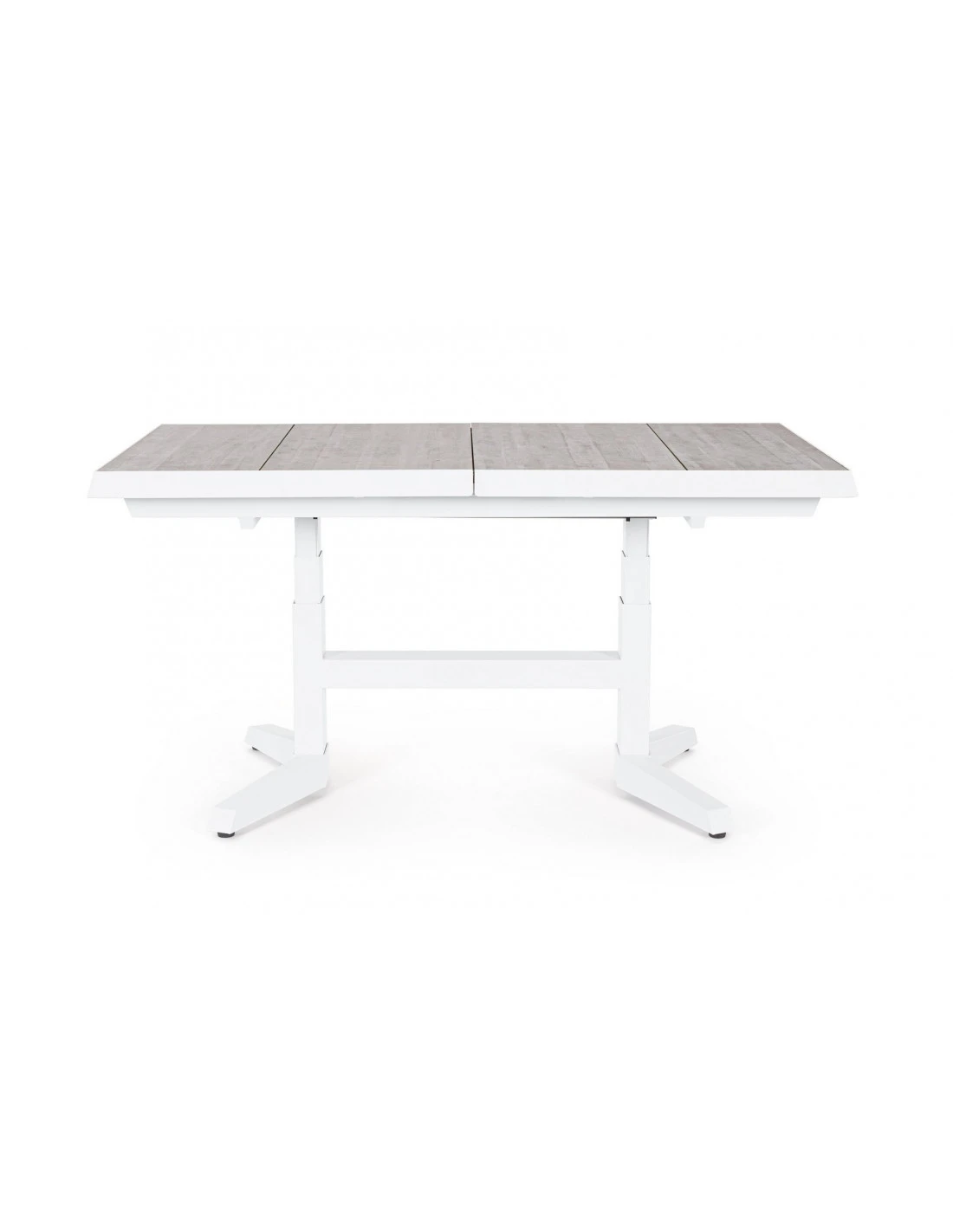 Table élévatrice Extensible Robert Aluminium Céramique Blanc 6 Table élévatrice Extensible Robert Aluminium Céramique Blanc – Image 4