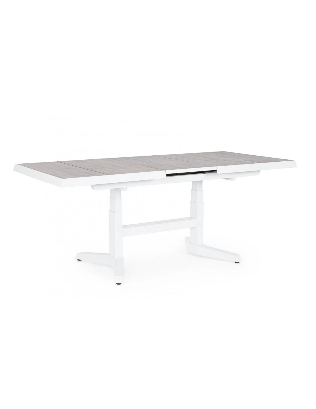 Table élévatrice Extensible Robert Aluminium Céramique Blanc 3 Table élévatrice Extensible Robert Aluminium Céramique Blanc