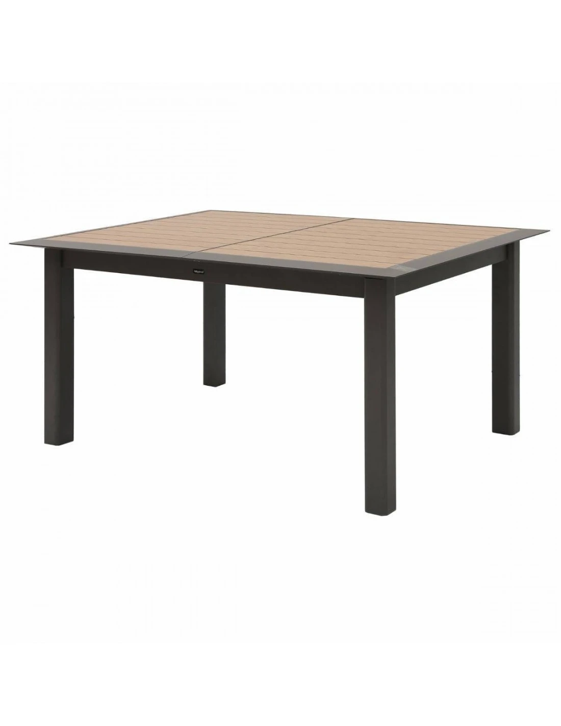 Table De Jardin Allure Extensible 10 Places - Aluminium Imprimé Effet Bois 6 Table De Jardin Allure Extensible 10 Places - Aluminium Imprimé Effet Bois – Image 4