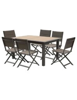 Table De Jardin Allure Extensible 10 Places - Aluminium Imprimé Effet Bois 20 Table De Jardin Allure Extensible 10 Places - Aluminium Imprimé Effet Bois -Petit Coin Vert Magasin table extensible allure 10 places aluminium imprime effet bois 1 7