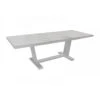 Table Extensible Amber 180/240x100 Alu/Kedra - Blanc/Calacata 2 Table Extensible Amber 180/240x100 Alu/Kedra - Blanc/Calacata -Petit Coin Vert Magasin table extensible amber 180240x100 alukedra blanccalacata