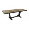 Table Extensible Amber - 180/240x100x76 Alu/HPL - Graphite/Chêne 1 Table Extensible Amber - 180/240x100x76 Alu/HPL - Graphite/Chêne -Petit Coin Vert Magasin table extensible amber 180240x100x76 aluhpl graphitechene